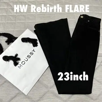 MOUSSY HW Rebirth FLARE 23인치 플레어 데님 SLY