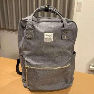 새상품급 anello 그레이 럭색 백팩