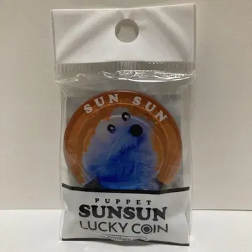 퍼펫 순순 POPUP 순순 럭키 코인 오다이바 오렌지
