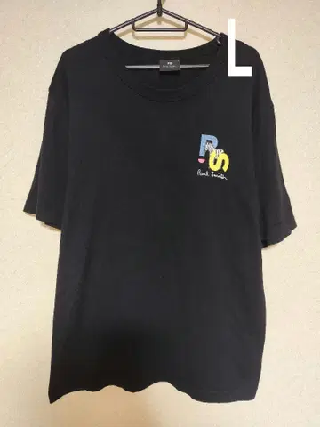 [ 새상품급 ] Paul Smith 블랙 T셔츠 제브라 로고 L