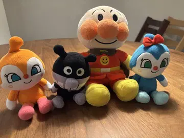 호빵맨 봉제 인형 세트