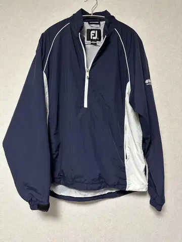 풋조이 FOOTJOY 하프 지퍼 자켓 네이비
