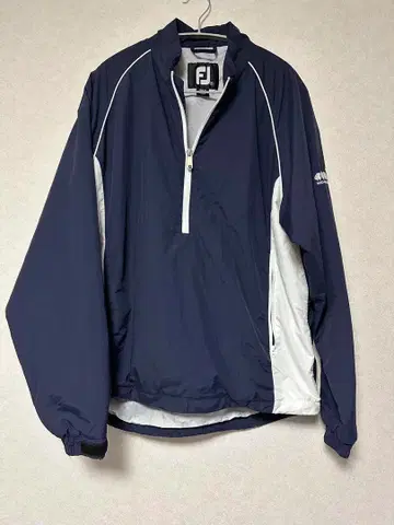 풋조이 FOOTJOY 하프 지퍼 자켓 네이비