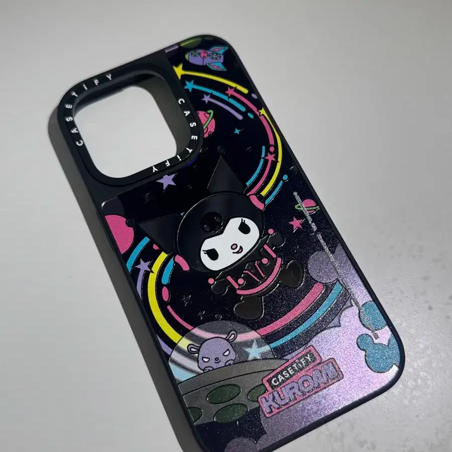 CASETiFY KUROMI パープル ソフトケース iPhone16pro Sanrio