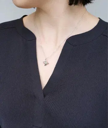새상품급 IENA PREEK PIGEIN 목걸이 실버