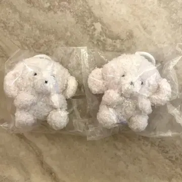 죠세마루 봉제 인형 (화이트) 2개