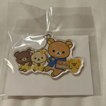 고흐전 리락쿠마 아크릴 키링