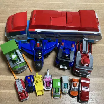 퍼피 구조대 완구 세트