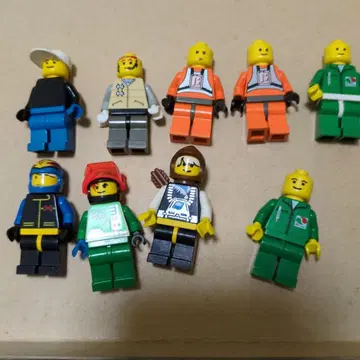 LEGO 미니 피규어 9체 세트 올드 레고