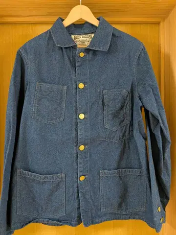 DUCK DIGGER(WAREHOUSE) 멜란지 데님 커버올 사이즈 38