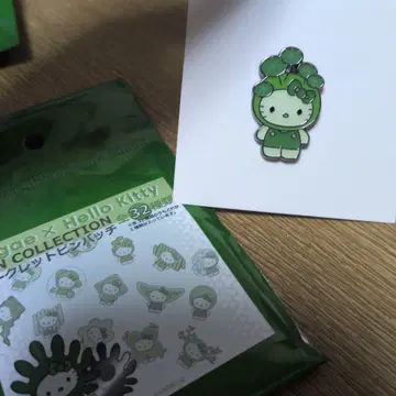 만박 해조 키티 일본관 한정판 시크릿 핑배지 카사노리