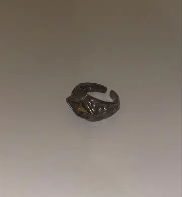 silver 반지 아메카지 바이커 y2k