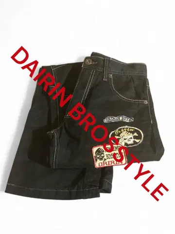 7 [ DAIRIN BROSSTYLE ] 패치워크풍 청바지 데님 팬츠