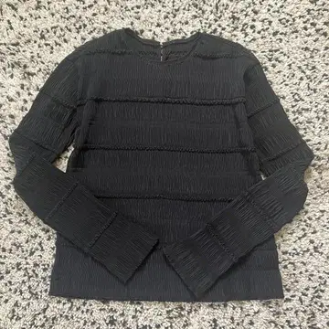 KIARIS vintage 저널 스탠다드 플리츠 풀오버