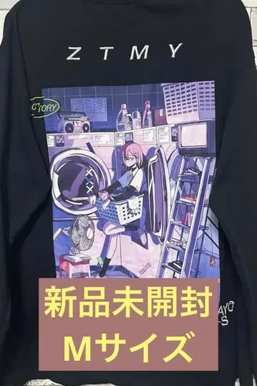 ZUTOMAYO FACTORY 긴팔 T셔츠 블랙 M 미개봉 새상품