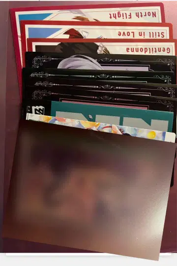 캐릭터 클리어 파일 10장 세트