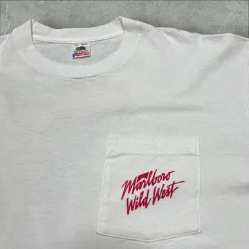 90s 말보로 t셔츠 말보로 카우보이 USA제 데미지 있음 사이즈감