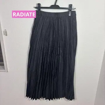 RADIATE 라디에이트 플리츠 스커트 블랙 미사용품 사이즈 9호