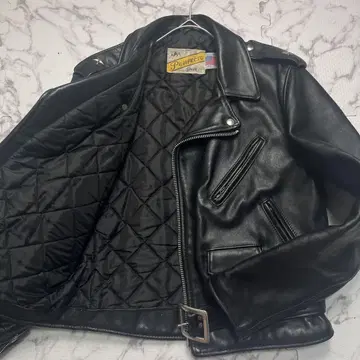 소 택 후기/40size schott 원스타 더블 라이더스 블랙
