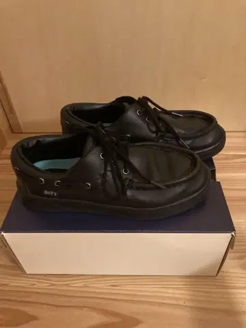 CONVERSE BOTT 블랙 데크 슈즈 deck star