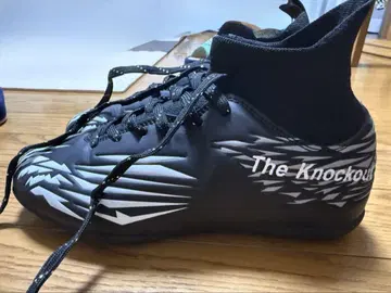 The Knockout 축구화 블랙/화이트 22cm