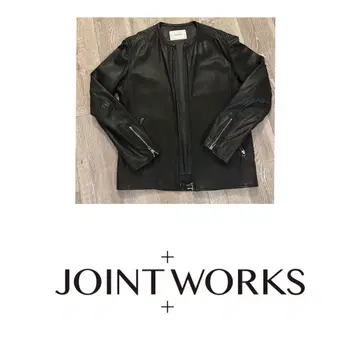 JOINT WORKS 램 가죽 싱글 라이더 자켓 양가죽
