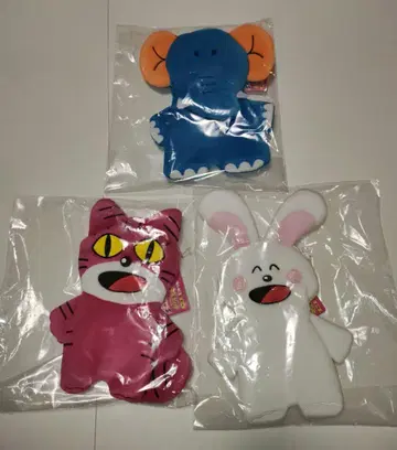 타베코 동물 다이컷 파우치 3개