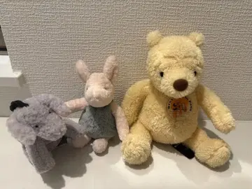 클래식 푸/피글렛/이요르 봉제 인형