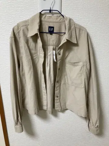 GAP 베이지 긴팔 셔츠 M 사이즈 코듀로이