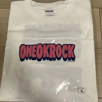 ONE OK ROCK DETOX TOUR 티셔츠 XL 화이트 핑크