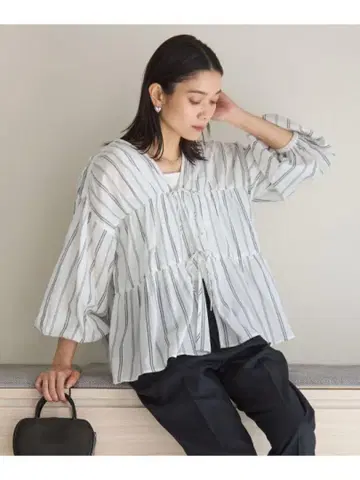 UNITED ARROWS green label relaxing 블라우스