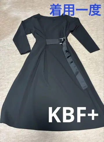 새상품급 KBF+ 롱 원피스 블랙