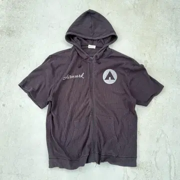 AIRWALK SHORT SLEEVE HOODIE Y2K