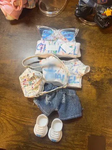 라부부용 C 화이트 물감 세트