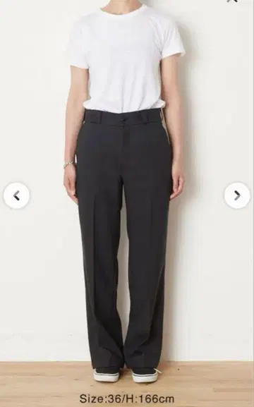 THE SHINZONE - CENTER PRESS PANTS 36