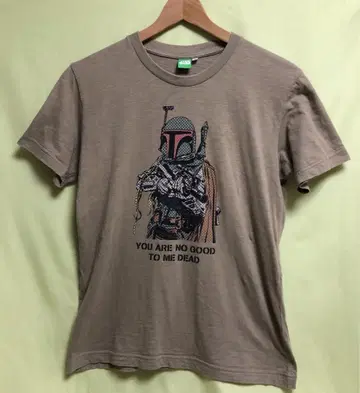 UNIQLO 스타 워즈 Boba Fett 보바 페트 T셔츠 USED