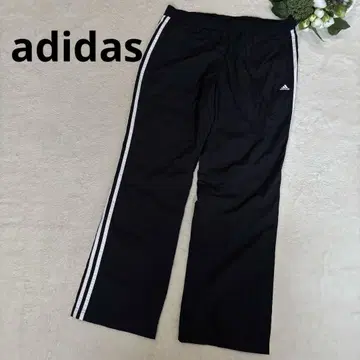 adidas 블랙 저지 팬츠 여성용 M