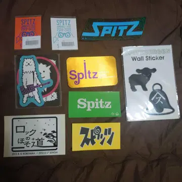 SPITZ 스피츠 스티커 9장 세트