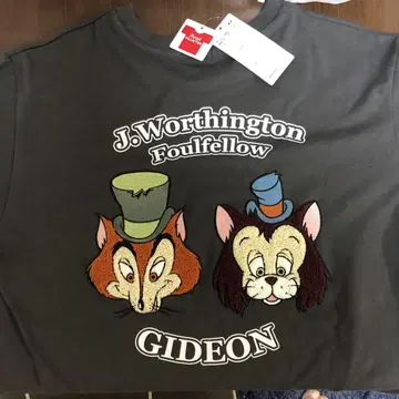 디즈니 아베일 컬렉션 피노키오 반팔 T셔츠 GIDEON