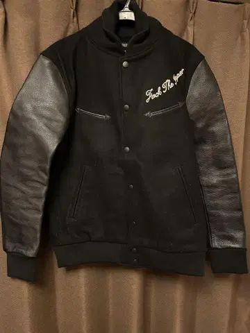 로트 와일러 바시티 자켓 블랙 ROTT WEILER kj 새상품급