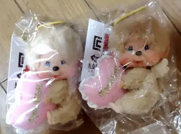 몽치치 러브 해피 엔젤 SS 얼굴 빅 키체인 남아 2개