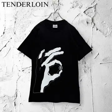 TENDERLOIN / 핑거 프린트 T셔츠