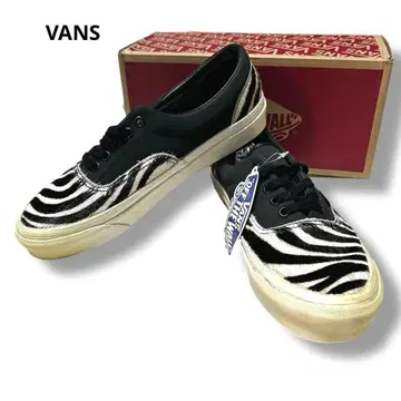 VANS 송치 제브라 패턴 애니멀 에라 27cm