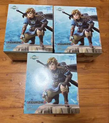 SEGA FIGURIZM 링크 피규어 3체 세트