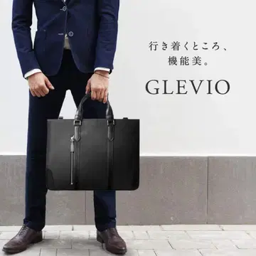 GLEVIO 그레비오 비즈니스백 남성용 토트백 B4 블랙