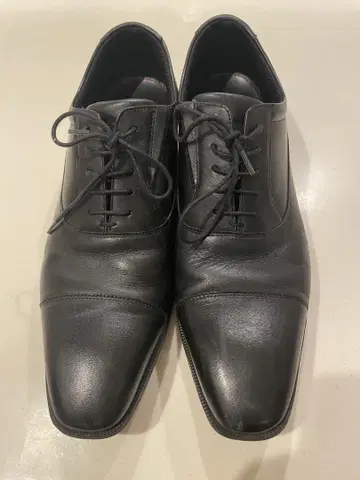 texcy luxe 블랙 비즈니스 슈즈 26.5 EEE 3E 가죽 신발