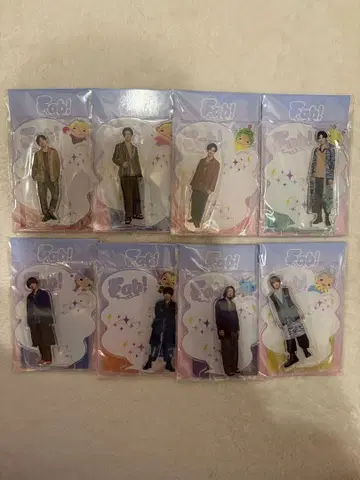 Hey!Say!JUMP Fab! 아크릴 스탠드 8개 세트