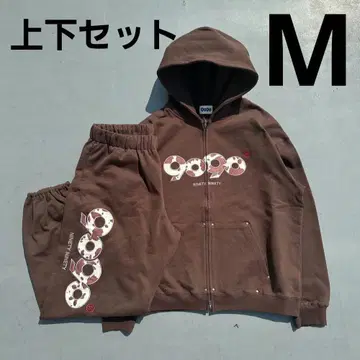 9090 로고 어소트 집 후디 팬츠 셋업