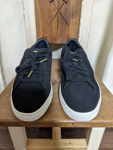 Puma Suede Notch 푸마 스웨이드 노치 블랙 스니커즈