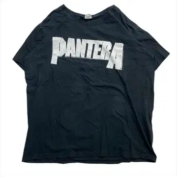 PANTERA 판테라 프린트 로고 반팔 티셔츠 구제 의류 남성용 XXL
